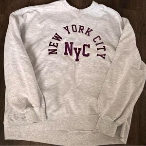 Garage Light Gray New York City Sweatshirt